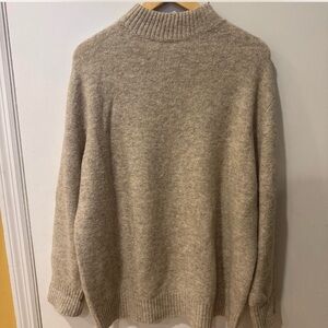 Jenni  Kayne Beige / tan Knit Sweater